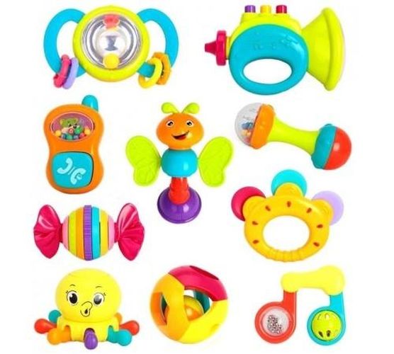 Набор погремушек Hola Toys 939, Разноцветный, купить недорого
