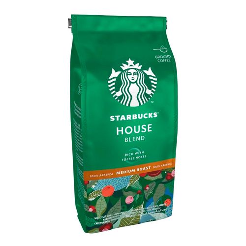 Кофе молотый Starbucks House Blend Medium Roast, 200 гр, купить недорого