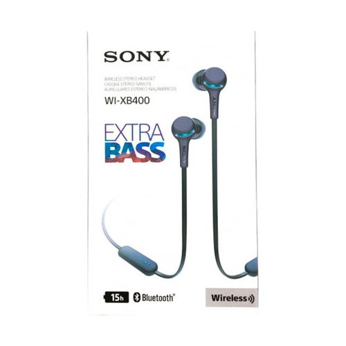 Наушники Bluetooth Sony WI-XB400, Blue, фото