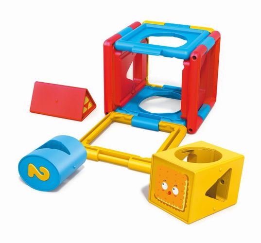 Логический кубик Hola Toys A7990, Разноцветный, фото