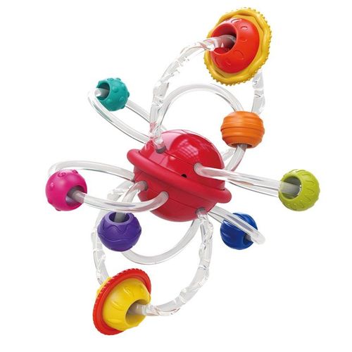 Погремушка в виде планет Hola Toys E7998, Разноцветный, купить недорого