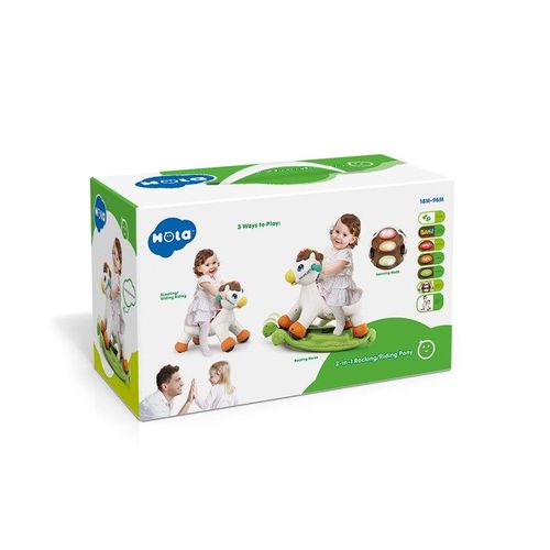 Качалка Пони Hola Toys 987, Разноцветный