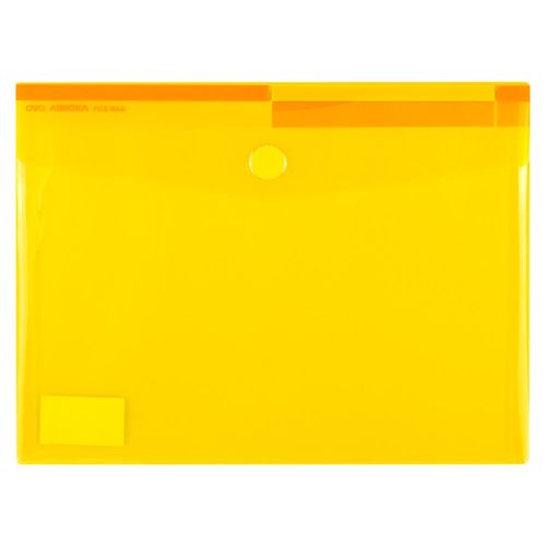 Папка Deli 5504 с липучкой, Желтый, купить недорого