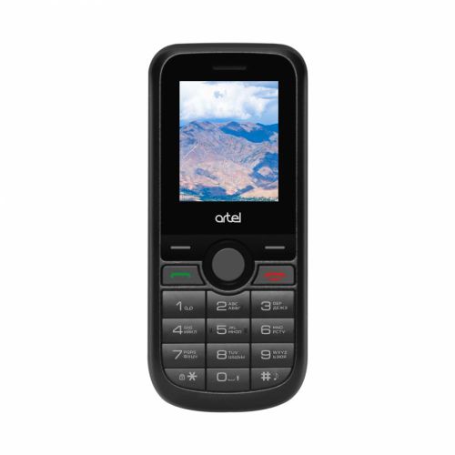 Tugmachali telefon Artel F2, qora