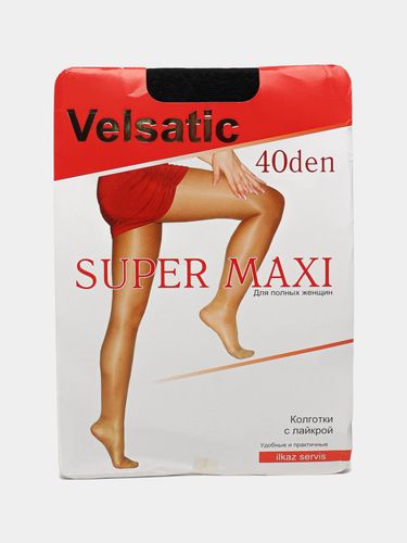 Колготки Velsatic super maxi 039, Черный