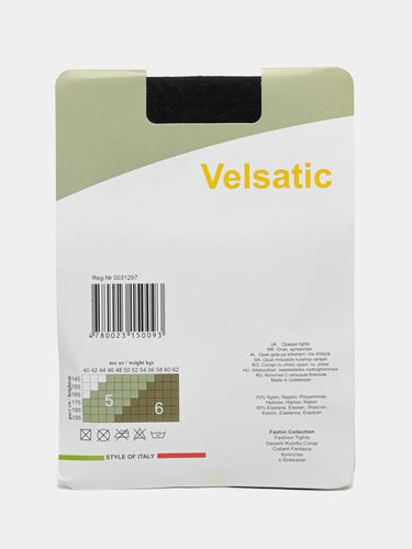 Колготки Velsatic 033, Черный, купить недорого