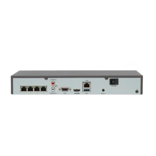 4-канальный сетевой видеорегистратор Hikvision DS-7604NI-Q1/4P, фото