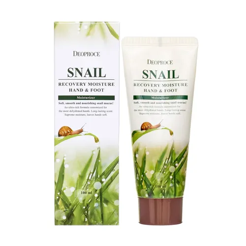 Qo'l va oyoqlar uchun krem Deoproce Snail Recovery Moisture Hand & Foot Deoproce