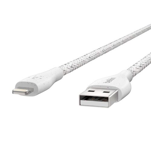 Кабель Belkin DuraTek Plus Lightning to USB-A Cable, Белый