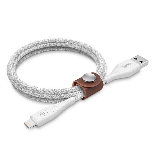 Кабель Belkin DuraTek Plus Lightning to USB-A Cable, Белый, купить недорого