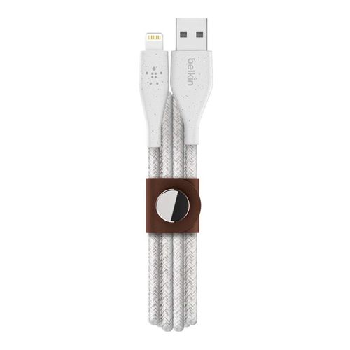 Кабель Belkin DuraTek Plus Lightning to USB-A Cable, Белый, в Узбекистане