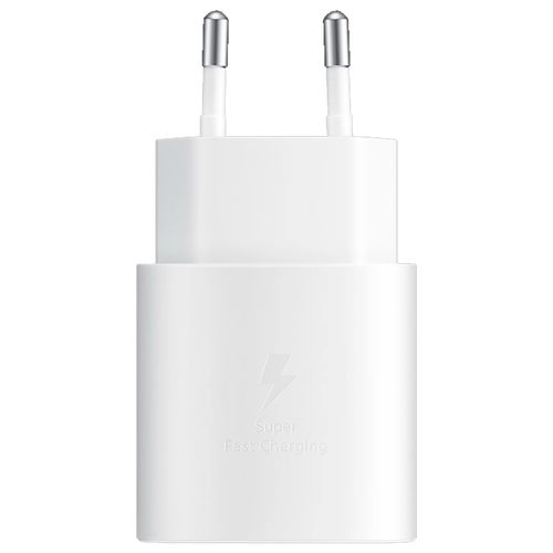 Зарядное устройство сетевое SAMSUNG USB Type-C 25 Вт, White