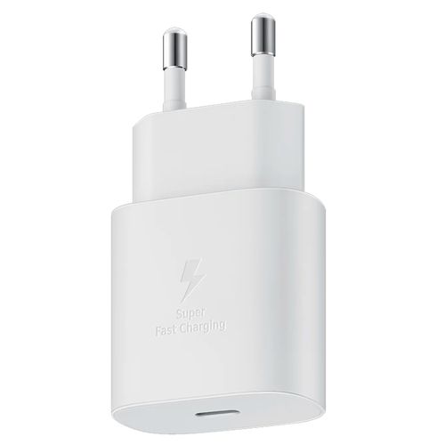 Tarmoqli zaryadlovchi qurilma SAMSUNG USB Type-C 25 Vt, White, купить недорого