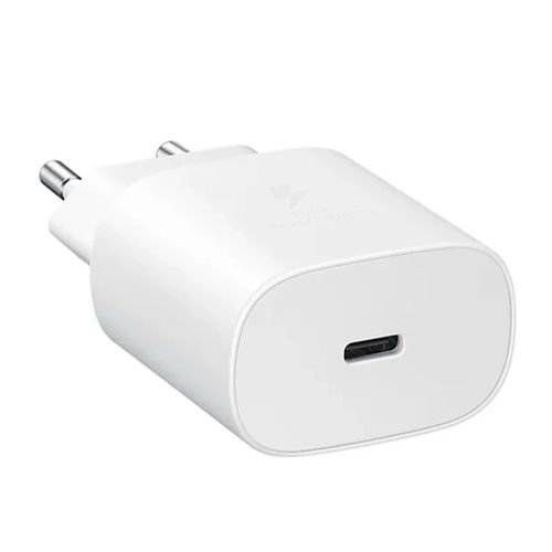 Tarmoqli zaryadlovchi qurilma SAMSUNG USB Type-C 25 Vt, White, в Узбекистане