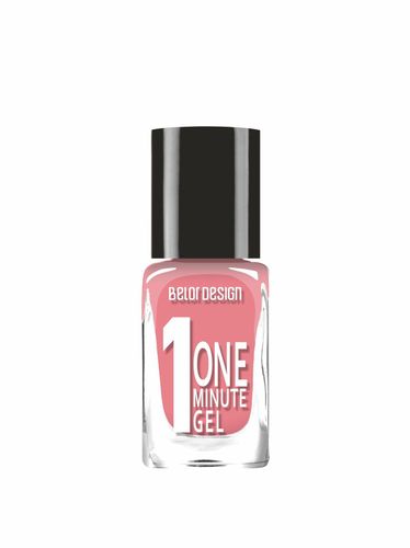 Лак для ногтей Belor Design One Minute Gel, 204, 10 мл