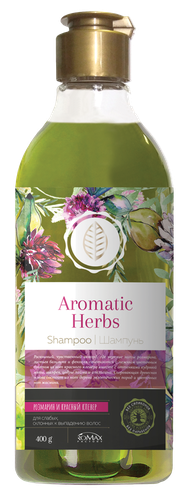 Aromatic Herbs shampun rozmarin va qizil yonca