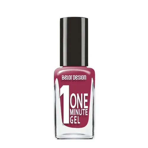 Лак для ногтей Belor Design One Minute Gel, 218, 10 мл