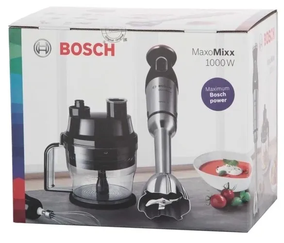 Immersion blender Bosch MS8CM61X1, po'lat, sotib olish