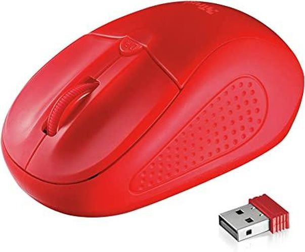 Мышь Trust Primo WL, Красный, купить недорого