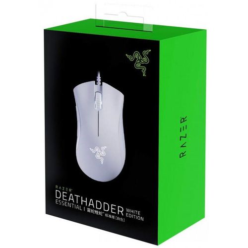 Мышь игровая Razer DeathAdder Essential Ed. USB RGB, Белый, фото № 4