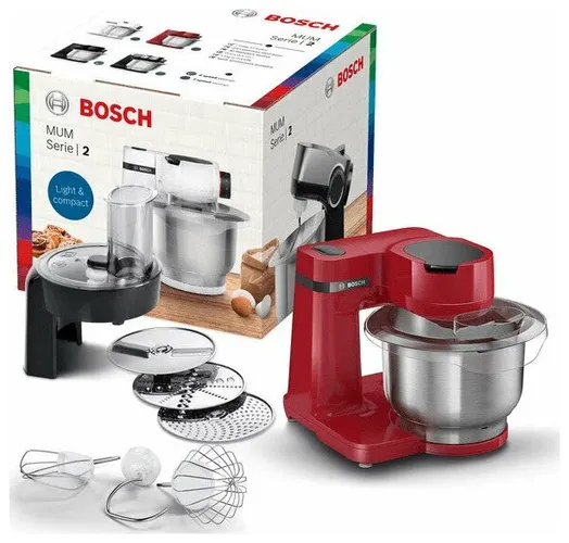 Кухонный комбайн Bosch MUMS2ER01, Красный, купить недорого