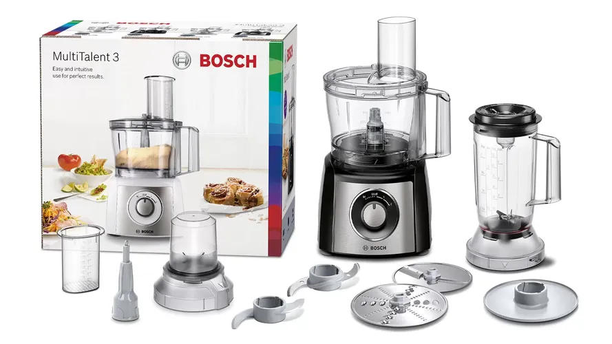 Кухонный комбайн Bosch MCM3501M, Черный, arzon