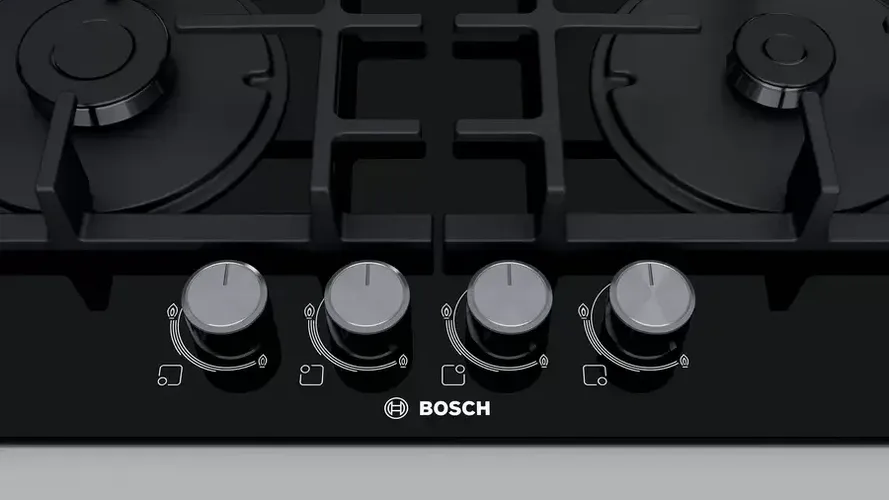 Газовая поверхность Bosch PBP6C6B82Q, Черный, фото