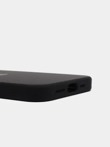 Чехол силиконовый Silicone Case для iPhone 13, Черный, фото