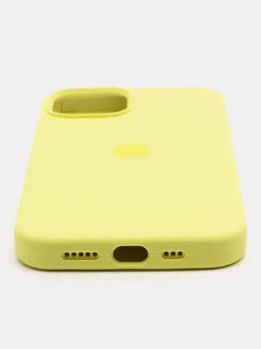 Чехол силиконовый Silicone Case для iPhone 13 Pro, Светло-жёлтый, купить недорого