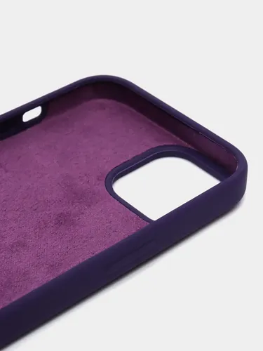 Чехол силиконовый Silicone Case для iPhone 14 Pro, Индиго, в Узбекистане