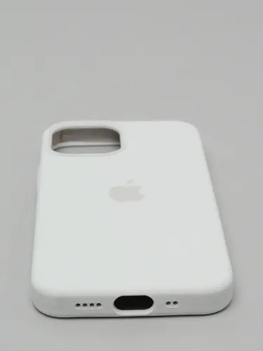 Чехол силиконовый Silicone Case для iPhone 14, Белый, фото