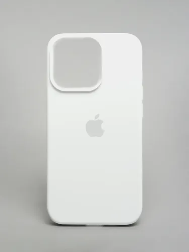 Чехол силиконовый Silicone Case для iPhone 14 Pro, Белый