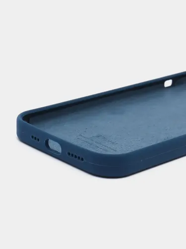 Чехол силиконовый Silicone Case для iPhone 13 Pro, Синий меланж, в Узбекистане