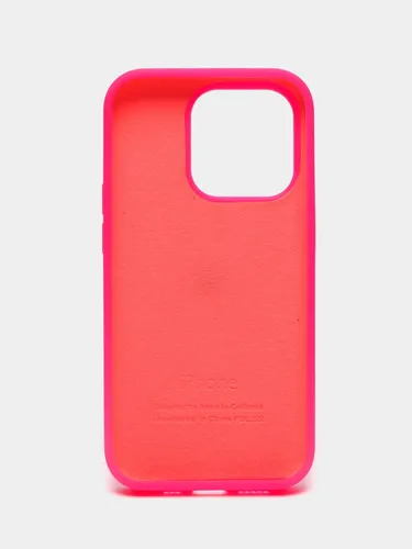 Чехол силиконовый Silicone Case для iPhone 12 / 12 Pro, Фуксия, купить недорого