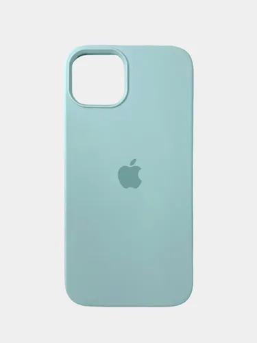 Чехол силиконовый Silicone Case для iPhone 12 / 12 Pro, Мятный