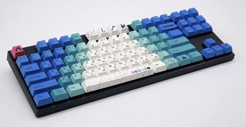 Игровая клавиатура Varmilo MA87M V2 Summit R2, EC Rose V2, RU, купить недорого