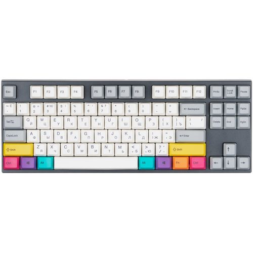 Игровая клавиатура Varmilo MA87M V2 CMYK, EC Rose V2, RU