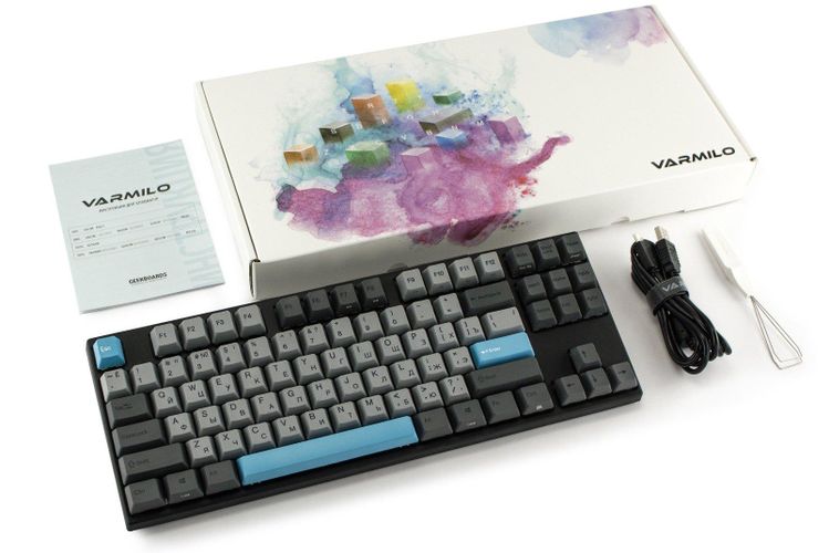 Gaming Klaviatura Varmilo MA87M V2 Moonlight, EC Sakura V2, RU, фото № 4