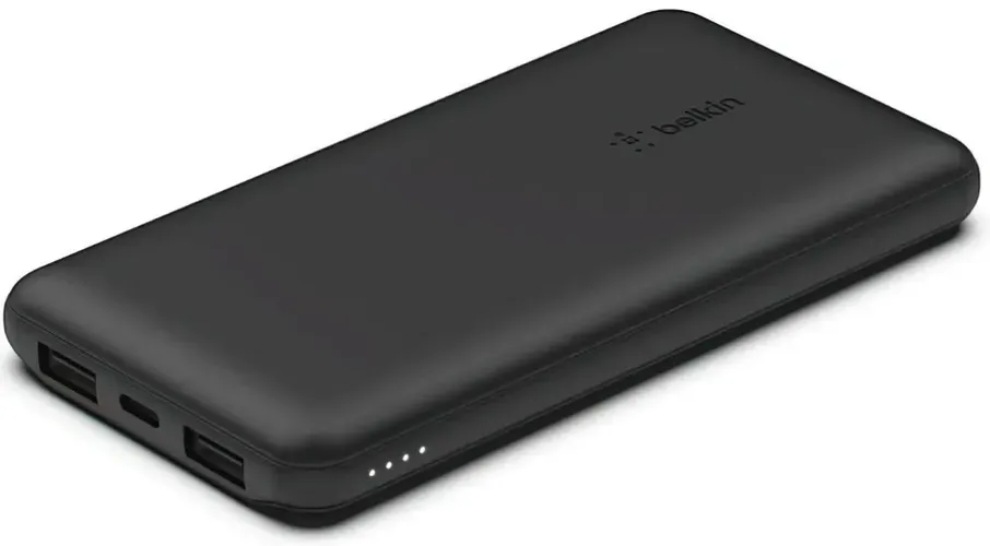 Портативное зарядное устройство Belkin 10000mAh, 15W Dual, Черный