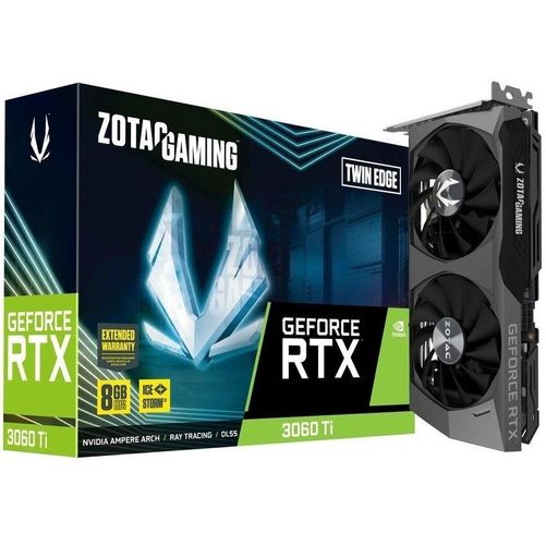 Видеокарта ZOTAC GAMING GeForce RTX 3060 Ti Twin Edge GDDR6 LHR