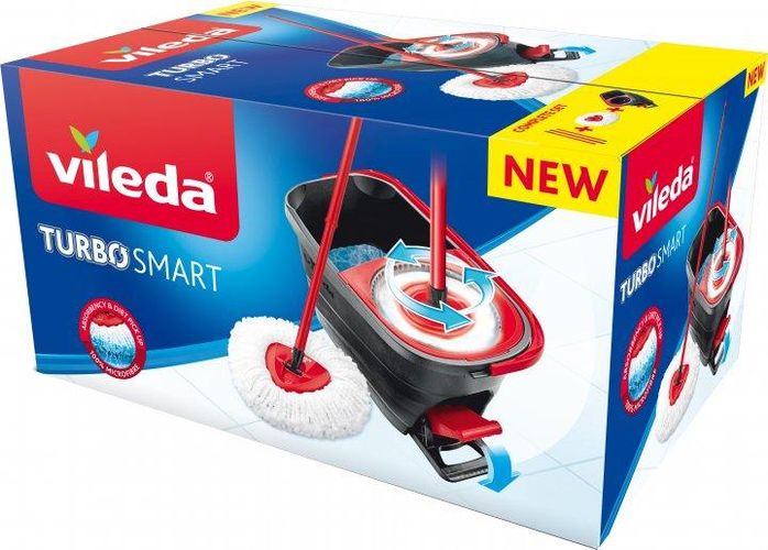 Набор для уборки Vileda Turbo Smart, Черный