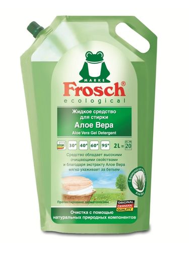 Aloe Vera bilan Frosch suyuq kir yuvish vositasi