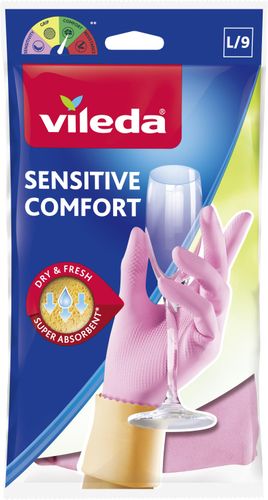 Перчатки Vileda Sensitive L