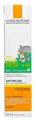 Солнцезащитное молочко La Roche-Posay Anthelios Dermo-Pediatrics SPF50+ для чувствительной кожи младенцев, в Узбекистане