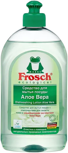 Концентрированный гель для мытья посуды Frosch Алоэ Вера