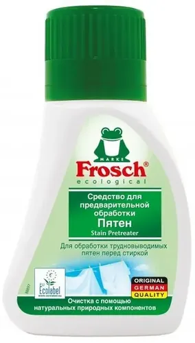 Средство для предварительной обработки пятен Frosch, 75 мл