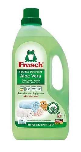 Жидкое средство Frosch для стирки цветного белья Алоэ Вера, 1.5 л