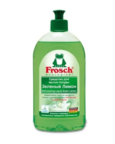 Средство для мытья посуды Frosch Зеленый лимон