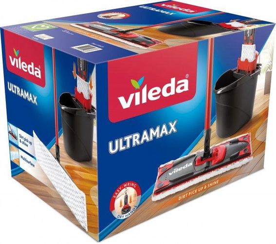 Набор для уборки Vileda Ultramax, Черный