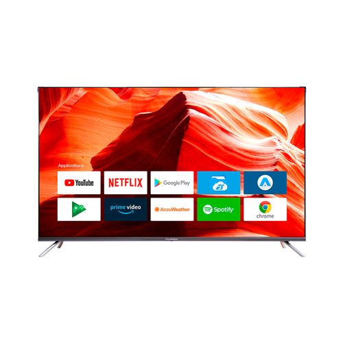 Телевизор Rosso 50RU92 4K Smart TV, Черный